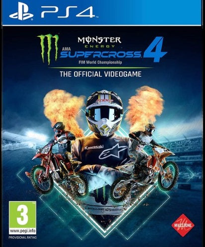 Monster Energy Supercross The Official Videogame 4 PS4